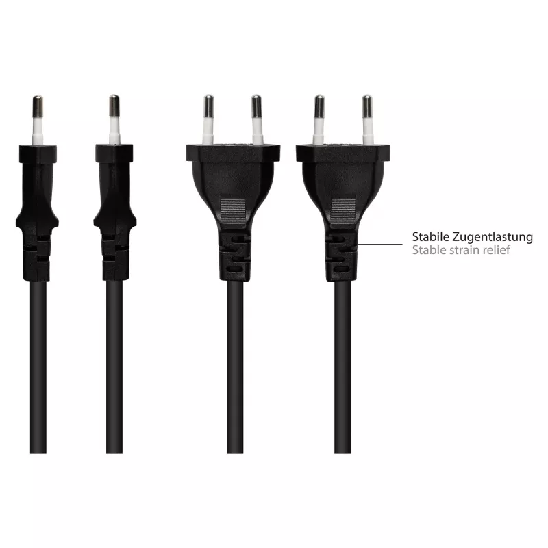 Good Connections Euro-Extension black 0,5m