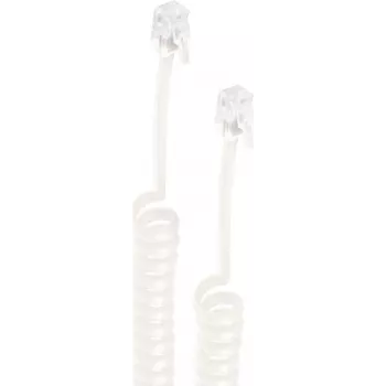 telephone cable ShiverPeaks BS70135-7.5 7.5 m White