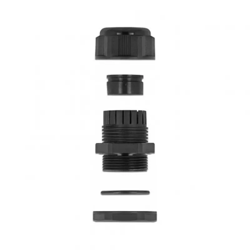 Cable Gland DeLOCK 60377 Black Plastic 2 pc(s)