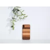 Smartphone case man and wood for iPhone XS Max — black