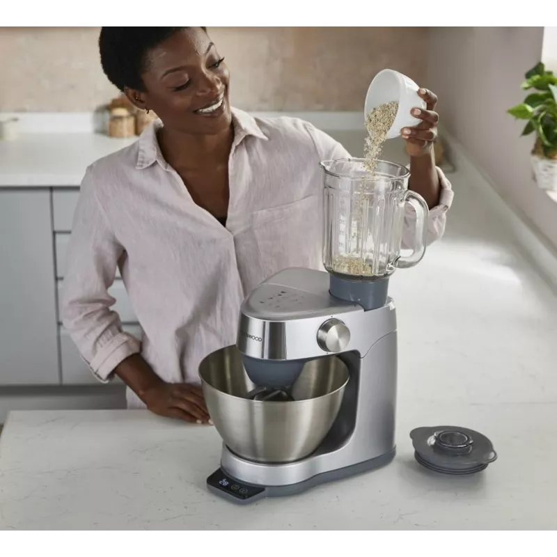 Kenwood Prospero+ food processor 1000 W 4.3 L Silver, Stainless steel Built-in scales