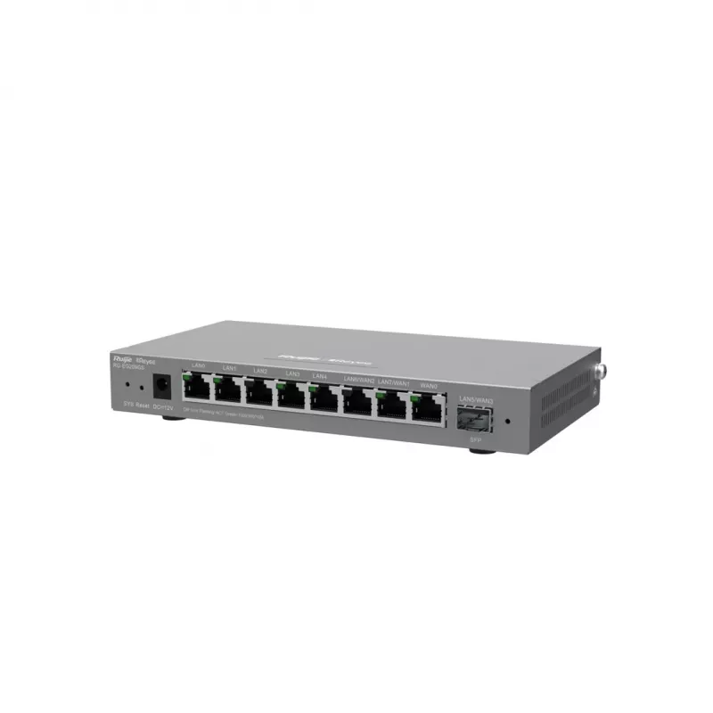 Router RUIJIE RG-EG209GS 9-port Gigabit Cloud Managed with 8x Gigabit RJ-45 and 1x SFP