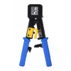 Crimping tool Alantec NI040 for RJ-45 connectors, steel construction, plastic handles, black/blue