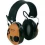 3M Peltor SportTac, Head-band, Black, Green, H=29 M=23 L=16, 26 dB, Wired, Battery