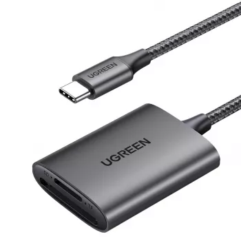 Card reader UGREEN CM401 USB-C 5 Gb/s, aluminium housing, MMCmicro, USB 3.2 Gen 1 Type-C