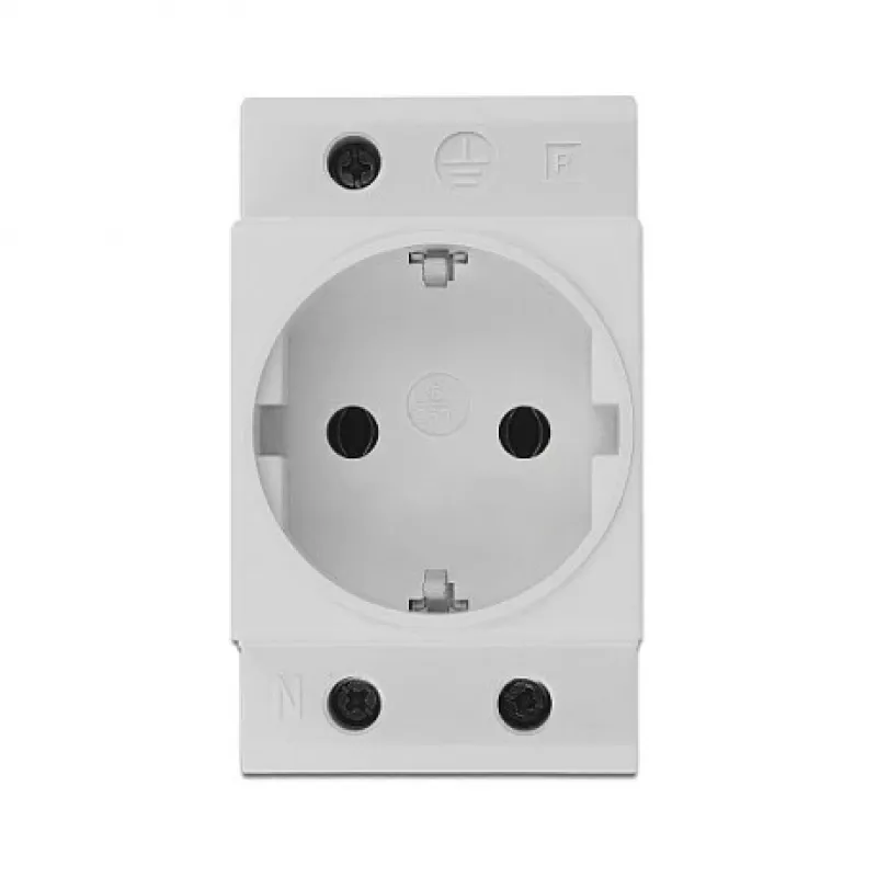 Socket outlet CEE 7/3 DeLOCK 11469 Light grey 250V 16A