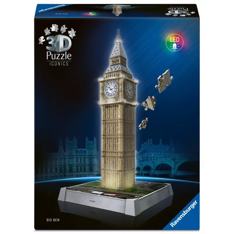Puzzle 3D Big Ben Clock Tower London
