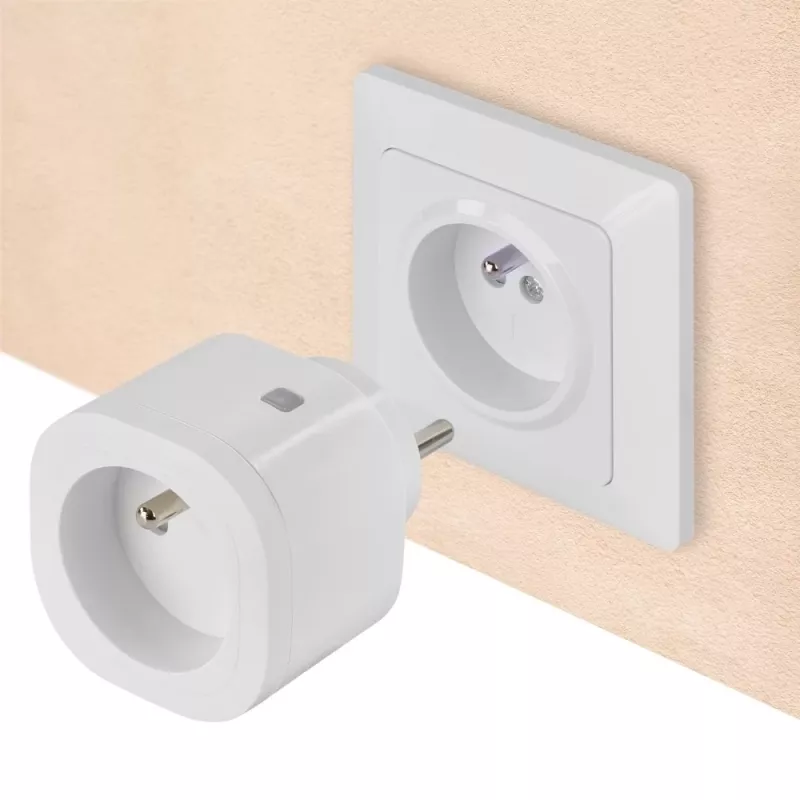 Power plug Omajin OSP-FR-01-EC European standard, grounded, model OSP-FR-01-EC