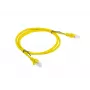 LANBERG RJ-45 Cat5e Patch Cable PCU5-10CC-0100-Y, 1 m, U/UTP, CCA conductors, yellow