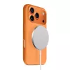 Protective MagSafe case Crong for iPhone 17 Pro — orange