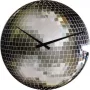 NeXtime klok 8801 Small Disco, Ø30 cm, Wall, Silver
