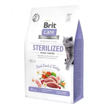 Dry Cat Food Brit Adult Duck Turkey 7 kg