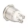 Push-button panel DeLOCK 20978 Silver 230V 3A