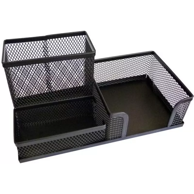 Pen/Pencil Holder Forpus FO30612 Metal Black