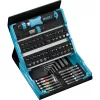 Bit set Hazet 2200SC-1, 1/4 inch drive, 10 pieces