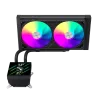 Gamemax CPU Liquid Cooler | GLACIER 240 LCD BK | Intel, AMD