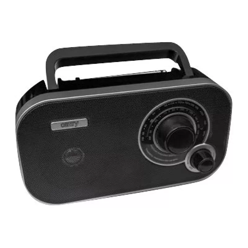 Portable radio Camry CR 1140b — AM/MF, grey, AC or battery power, compact 280×65×113 mm