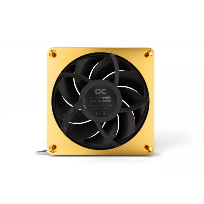 Fan module Alphacool 13854 Plastic Black Gold 12V 320g