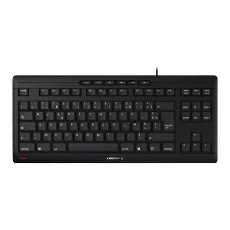 CHERRY STREAM TKL keyboard Universal USB QWERTZ Swiss Black