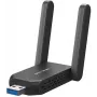 Wi‑Fi USB Adapter MERCUSYS MA72XH AX1800 with High‑Gain Antennas, USB-A Plug‑and‑Play
