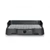 SEVERIN tabletop electric grill PG 8593, 2000 W, rectangular grate, black