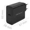 Charger QOLTEC Super Quick PD 65W USB‑C Power Delivery 5–20V, 1x USB‑C, USB PD 3.0, Type C plug, 65 W