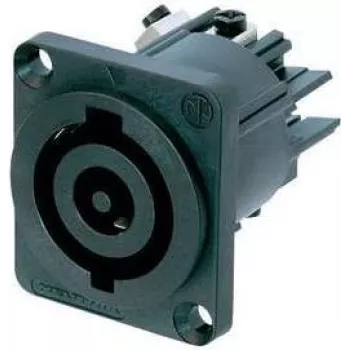 NEUTRIK Network-Connector Socket, installation vertikal Total Poles: 3 32 A Black NAC3MP-HC 1 pc(s) (NAC3MP-HC)