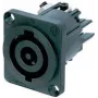 NEUTRIK Network-Connector Socket, installation vertikal Total Poles: 3 32 A Black NAC3MP-HC 1 pc(s) (NAC3MP-HC)