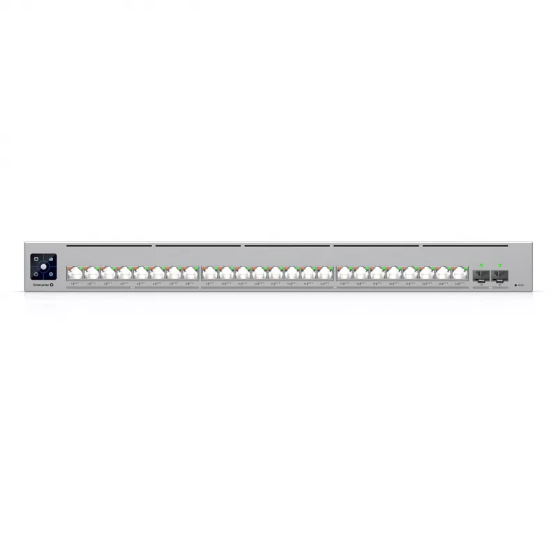 Network switch Ubiquiti UniFi ECS-24-POE — Managed L2/L3, 24× 10G RJ-45, PoE, 1U, grey