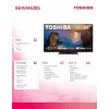 Television Toshiba 65UV3463DG 65 inch 4K Ultra HD DLED 3840 x 2160