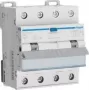 Hager Fehlerstrom-Miniature Circuit Breaker 4P10kA B-40A 30mA A Type ADX440D - Miniature Circuit Breaker (ADX440D)