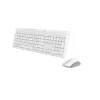 Rapoo 8210M Multi-Mode Wireless Keyboard and Mouse Set, White
