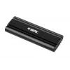 SSD enclosure IBOX HD-07 for 1x M.2 drive, USB 3.2 Gen 2 (10 Gbit/s), USB-C, black