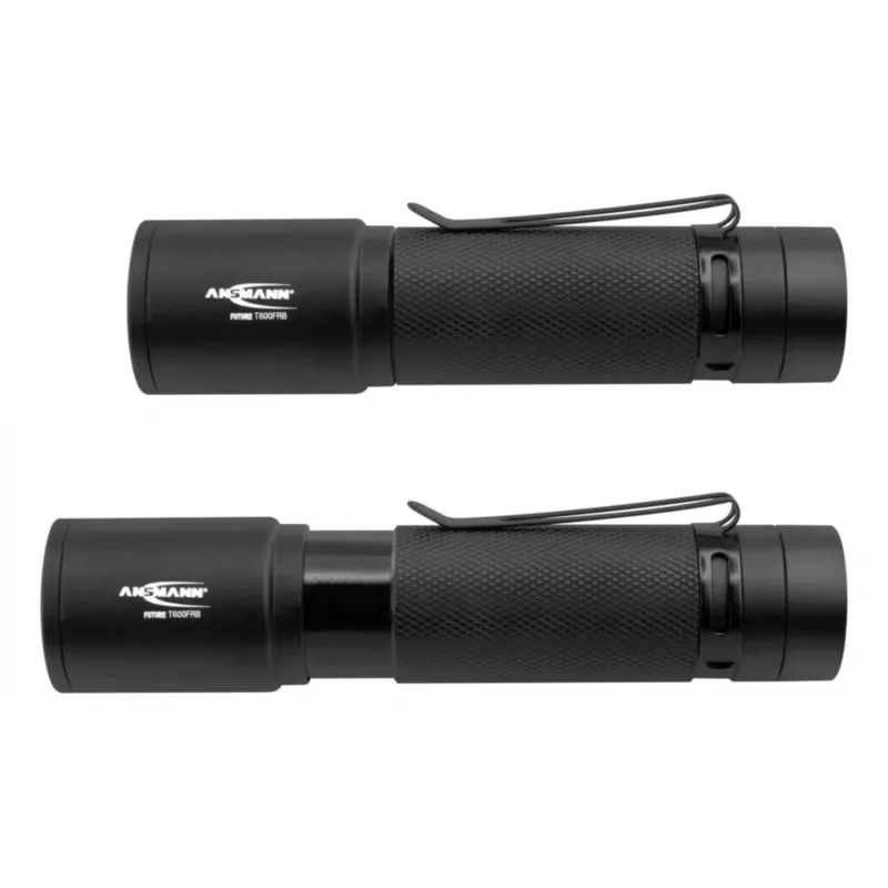 Ansmann T600FRB Black Hand flashlight LED