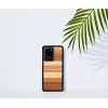 Protective phone case man and wood Galaxy S20 Ultra — black wood finish