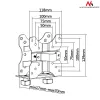Holder for mini PC MC-720 NUC MAC CPU