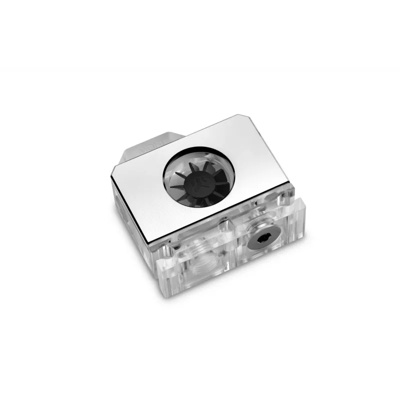 Flow indicator EKWB — nickel stainless steel and transparent 1 pc
