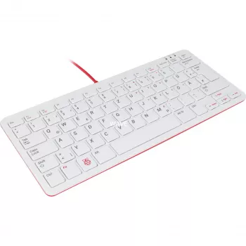 Wired USB Keyboard Raspberry PI KEYBOARD DE RB-TASTA01W — USB connection, German layout