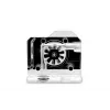 Flow indicator EKWB — nickel stainless steel and transparent 1 pc