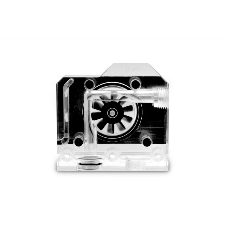 Flow indicator EKWB — nickel stainless steel and transparent 1 pc