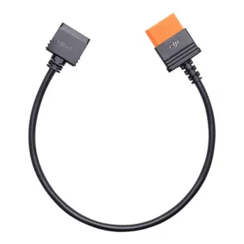 Power cable for DJI cameras and batteries CP.DY.00000045.02, 0.4 m, compatible with Mavic 3, Air 3, Power 500/1000, black/orange