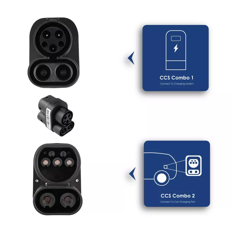 Akyga AK-SC-E11 EV Charging Adapter CCS1 / CCS2 Compact 150A