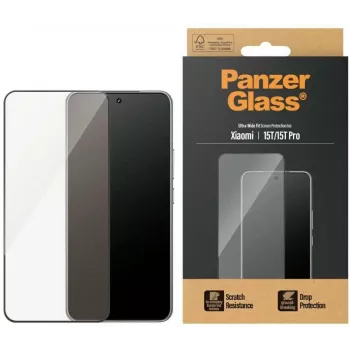 PanzerGlass Screen protector | Xiaomi | 15T/15T Pro | Transparent | Ultra-Wide Fit