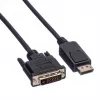 DisplayPort Cable VALUE DP-DVI (24+1) LSOH M/M 1 m