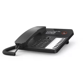 Wired Desk Phone Gigaset DESK 600 Black — corded desktop telephone with call function