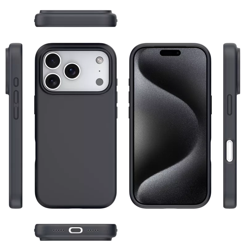 StyleShell SHOCK (Black, iPhone 17 Pro, MagSafe compatible)
