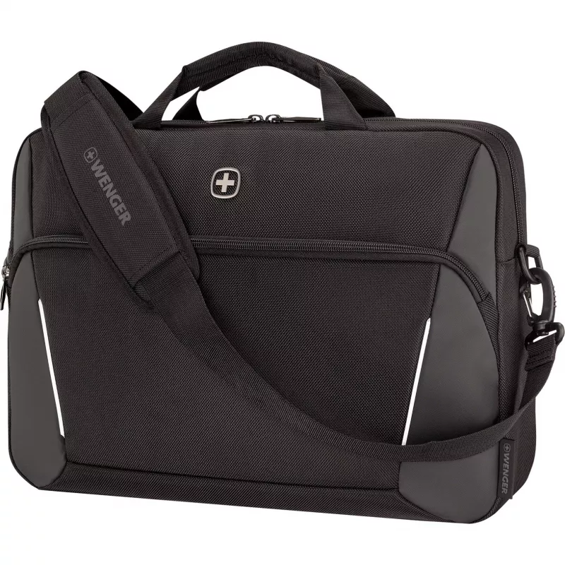 Laptop Briefcase Wenger XE Compact Brief 16 with Tablet Pocket, Black