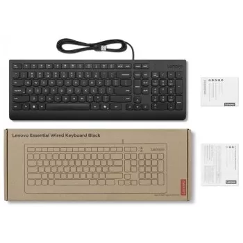 LENOVO Essential Wired Keyboard AI Lithuanian (LT)