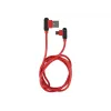 USB Cable NATEC NKA-1201 USB 2.0 1m USB A USB C Black Red
