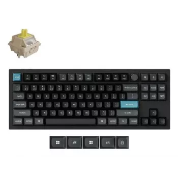 Mechanical Keyboard Keychron Q3 Ultra 8K — 80% QWERTY, Wired & Bluetooth, RGB, Black